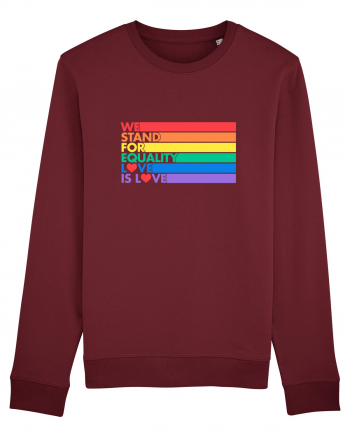 Love is Love Burgundy