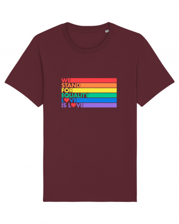 Love is Love Burgundy