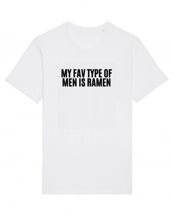 my fav type of men is ramen White