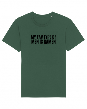 my fav type of men is ramen Bottle Green