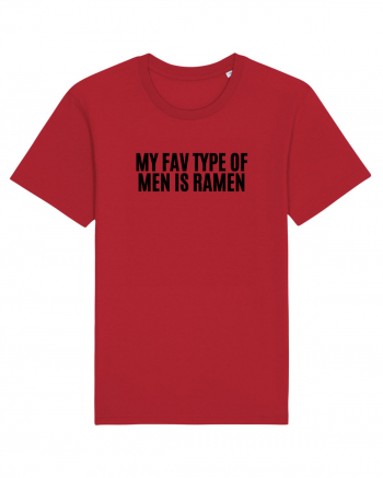my fav type of men is ramen Red