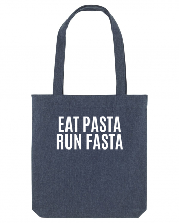 eat pasta run fasta Midnight Blue