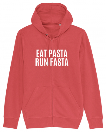 eat pasta run fasta Carmine Red