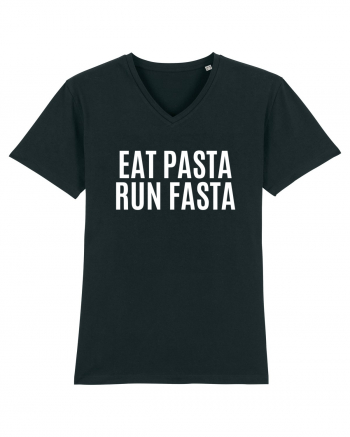 eat pasta run fasta Black
