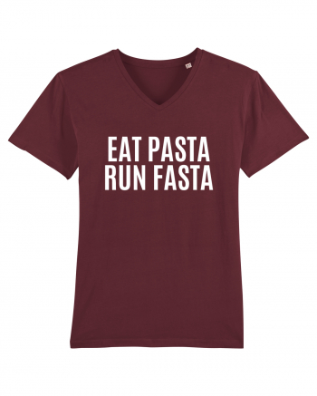 eat pasta run fasta Burgundy