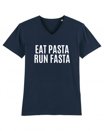 eat pasta run fasta French Navy