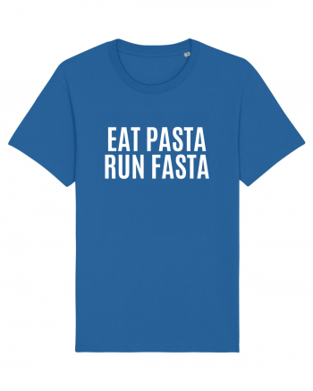 eat pasta run fasta Royal Blue