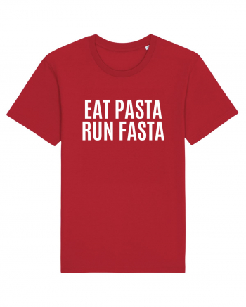 eat pasta run fasta Red