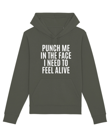 punch me in the face i need to feel alive Khaki