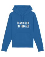 thank good i m female Hanorac Unisex Drummer