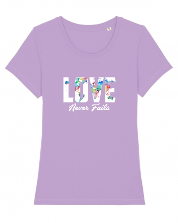 Love never fails Lavender Dawn