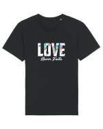 Love never fails Tricou mânecă scurtă Unisex Rocker