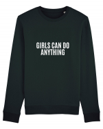 girls can do anything Bluză mânecă lungă Unisex Rise