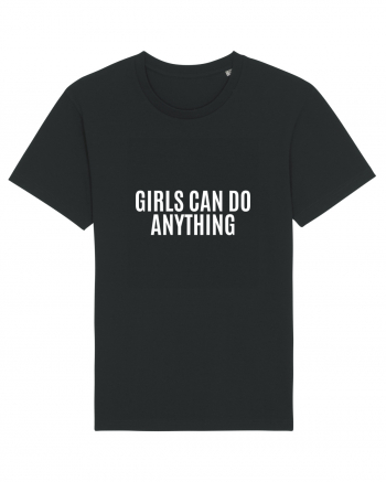 girls can do anything Black