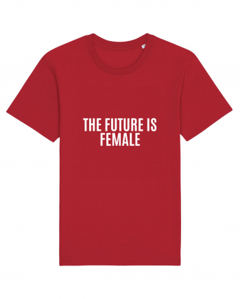 the future is female Red