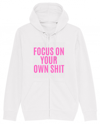 focus on your own shit White