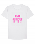 never doubt your instinct Tricou mânecă scurtă guler larg Bărbat Skater