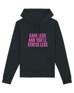 care less and you ll stress less Hanorac Unisex Drummer