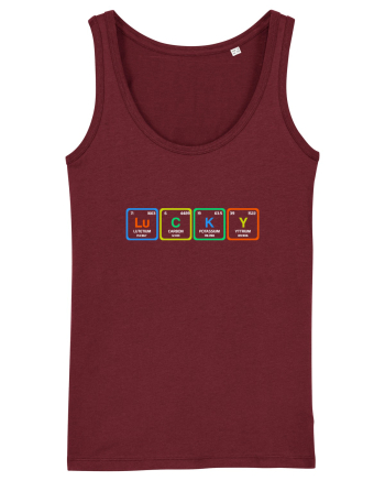 LUCKY Burgundy