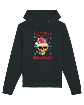 All Want For Christmas Is Halloween Black