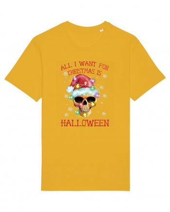 All Want For Christmas Is Halloween Spectra Yellow
