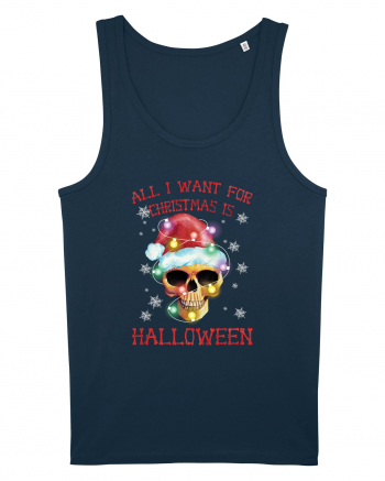 All Want For Christmas Is Halloween Navy