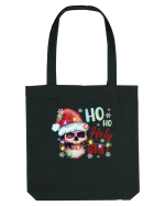 Ho Ho Holy Shit Skeleton Skull Christmas Sacoșă textilă