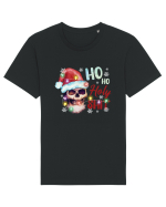 Ho Ho Holy Shit Skeleton Skull Christmas Tricou mânecă scurtă Unisex Rocker