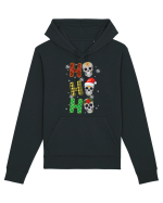 Ho-Ho-Ho Christmas Skulls Hanorac Unisex Drummer