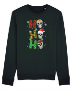 Ho-Ho-Ho Christmas Skulls Bluză mânecă lungă Unisex Rise