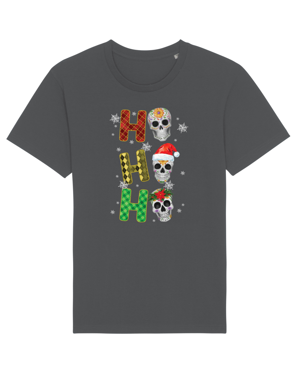 Tricou mânecă scurtă Unisex Rocker Anthracite