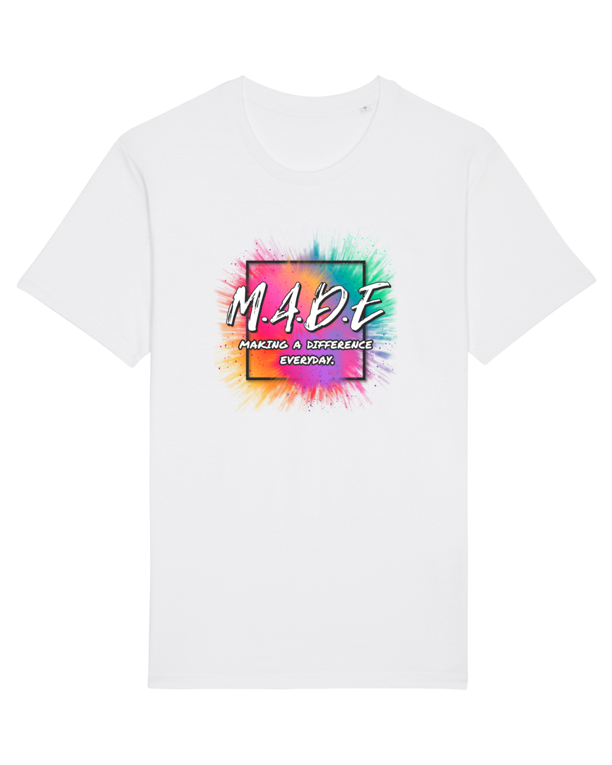 Tricou mânecă scurtă Unisex Rocker White