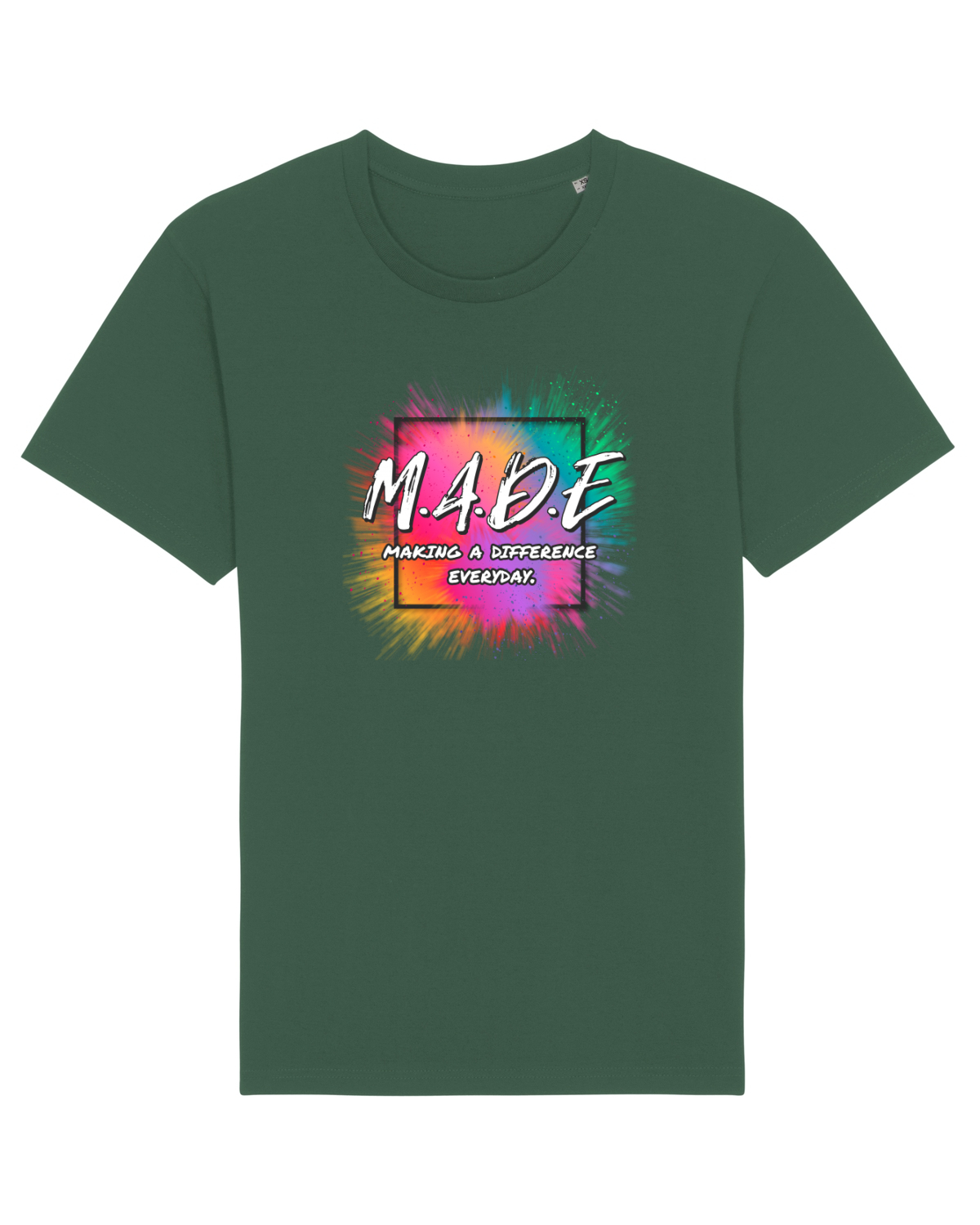 Tricou mânecă scurtă Unisex Rocker Bottle Green