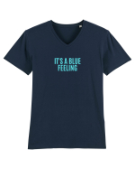 it s blue feeling Tricou mânecă scurtă guler V Bărbat Presenter