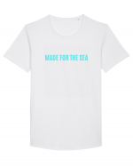 made for the sea Tricou mânecă scurtă guler larg Bărbat Skater