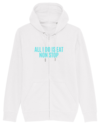 all i do is eat non stop White