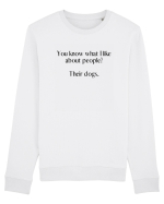 you know what i like about... Bluză mânecă lungă Unisex Rise