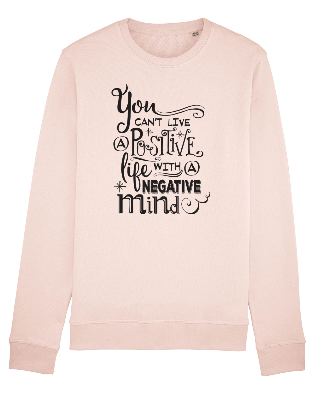 Bluză mânecă lungă Unisex Rise Candy Pink