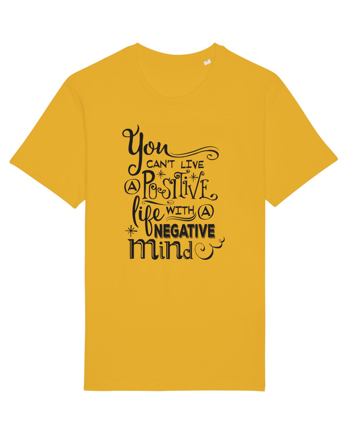 Tricou mânecă scurtă Unisex Rocker Spectra Yellow