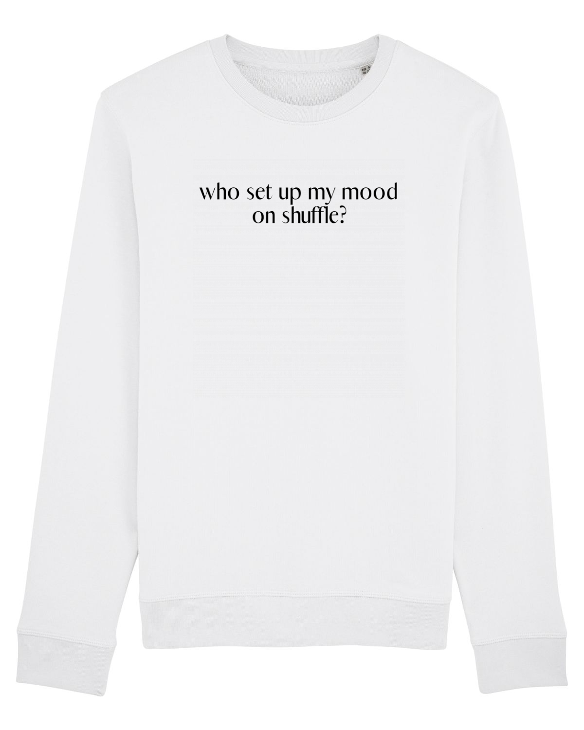 Bluză mânecă lungă Unisex Rise White