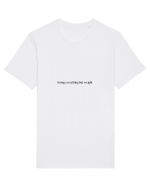 losing everything but weight Tricou mânecă scurtă Unisex Rocker