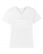 Mermaid hair Tricou mânecă scurtă guler V Bărbat Presenter