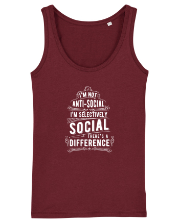 ANTI SOCIAL  - White Burgundy
