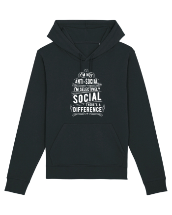 ANTI SOCIAL  - White Black