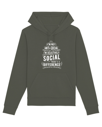 ANTI SOCIAL  - White Khaki