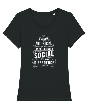 ANTI SOCIAL  - White Black