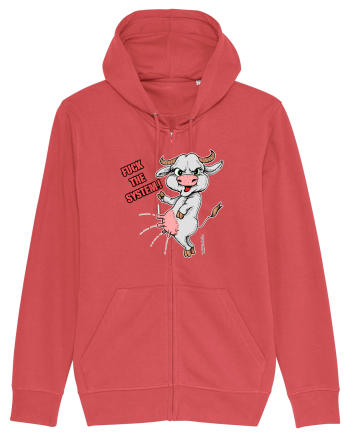 Fuck the system Carmine Red