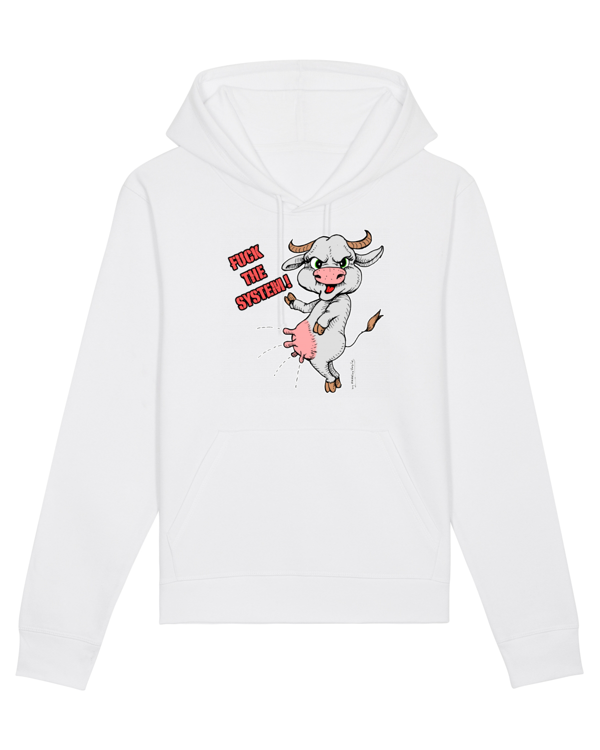 Hanorac Unisex Drummer White