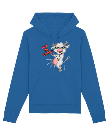 Fuck the system Royal Blue