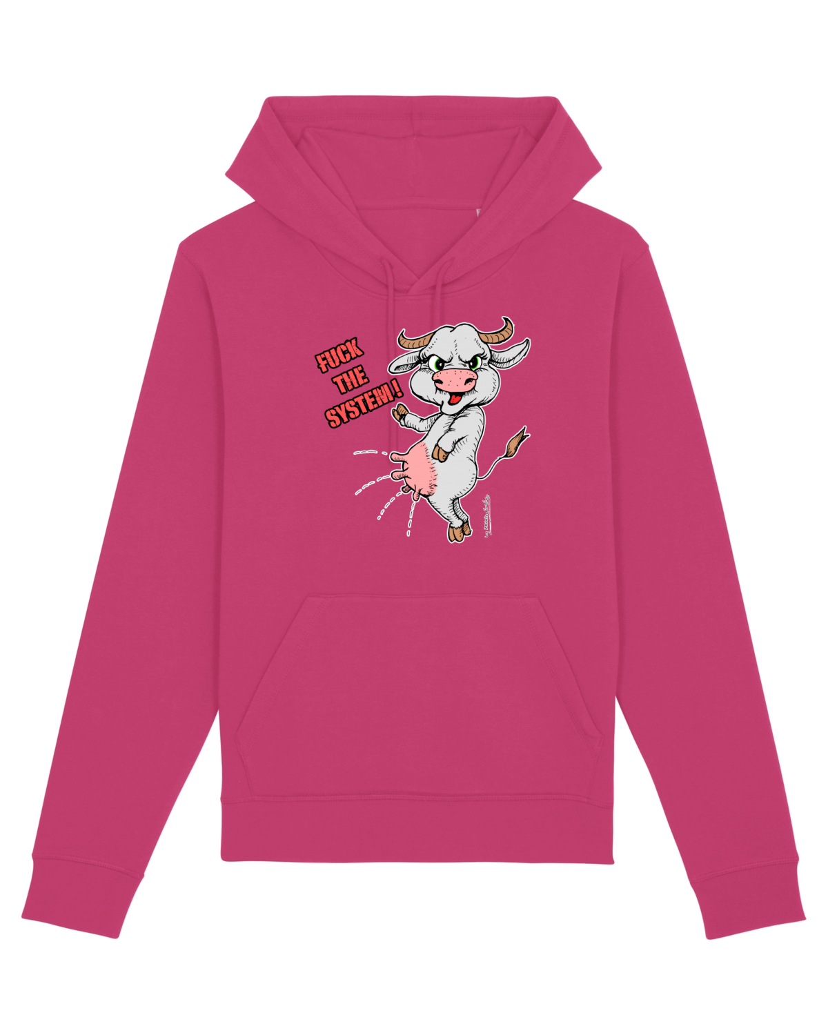 Hanorac Unisex Drummer Raspberry